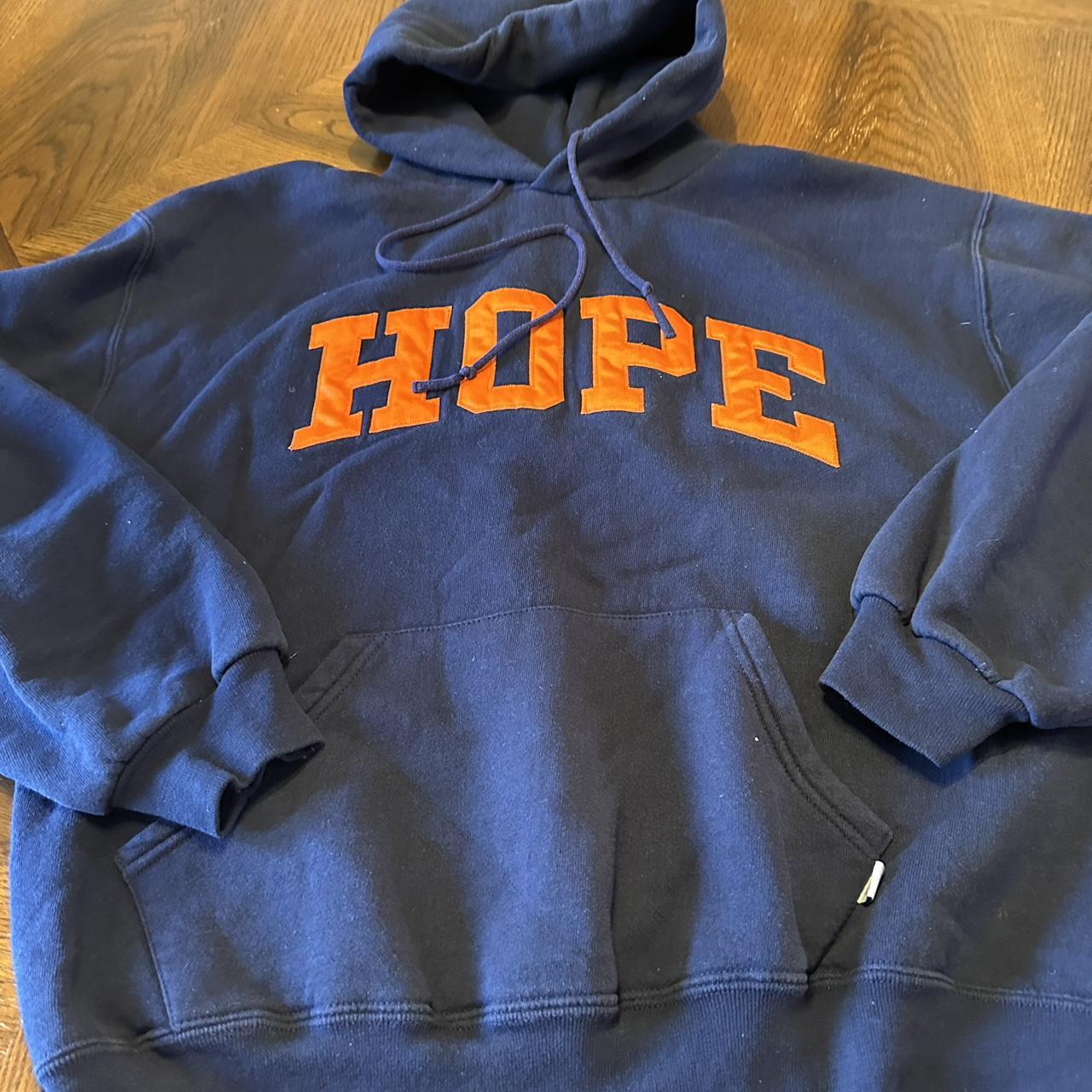 Vintage Russell Athletic Hope College hoodie Good,... Depop