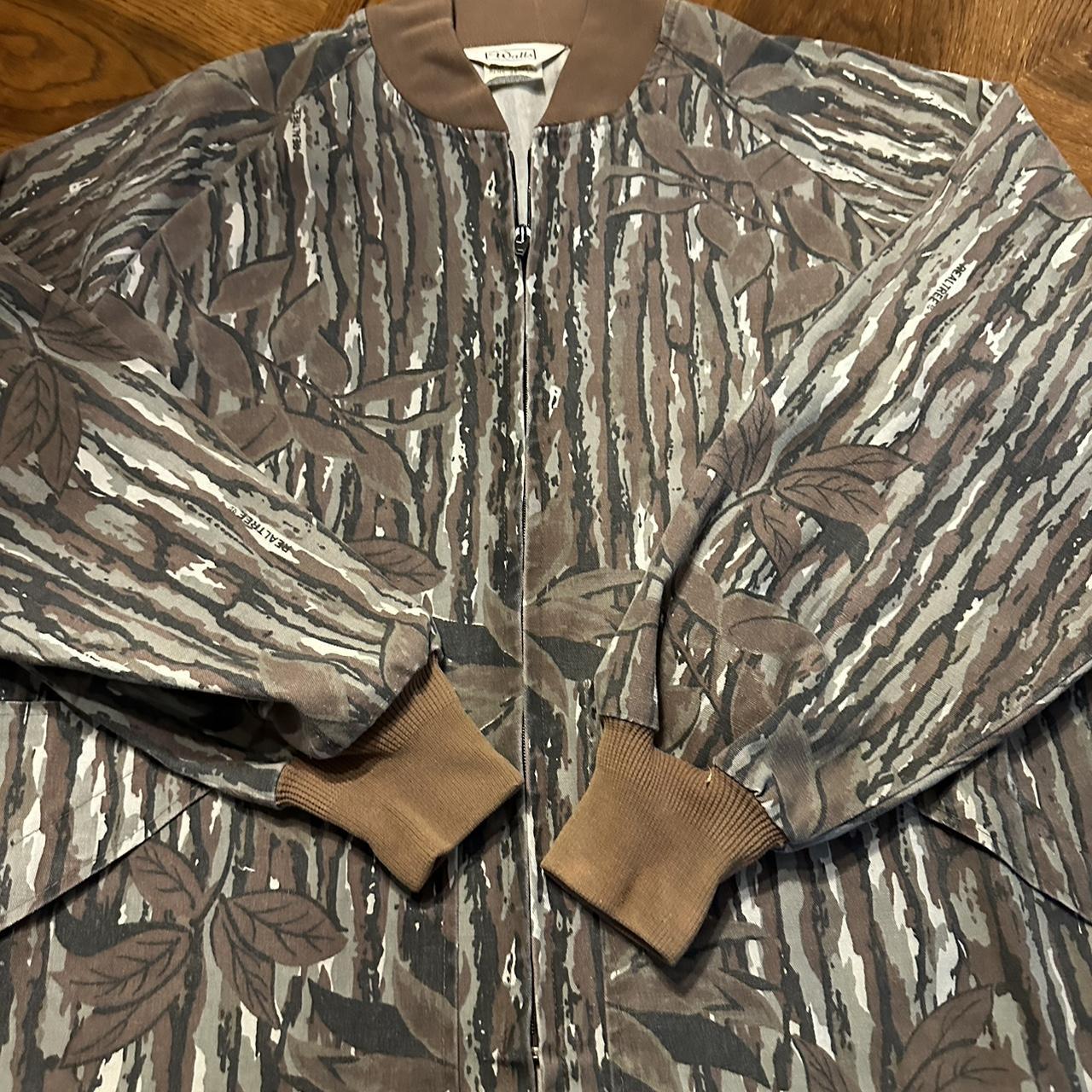 Vintage Walls Made in USA camouflage jacket... Depop