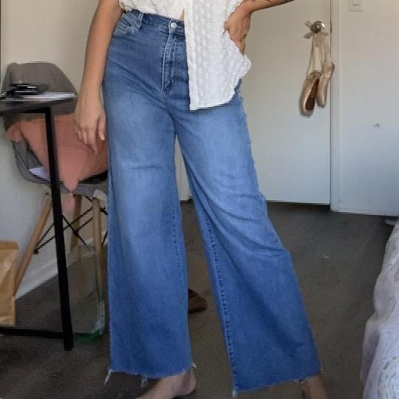 Level 99 wide outlet leg jeans