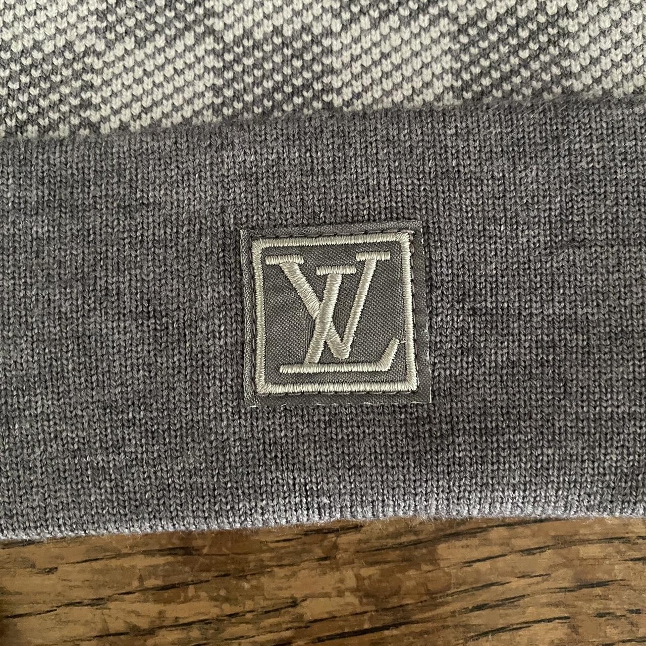 Louis Vuitton beanie Grey 90$ Fits all - Depop