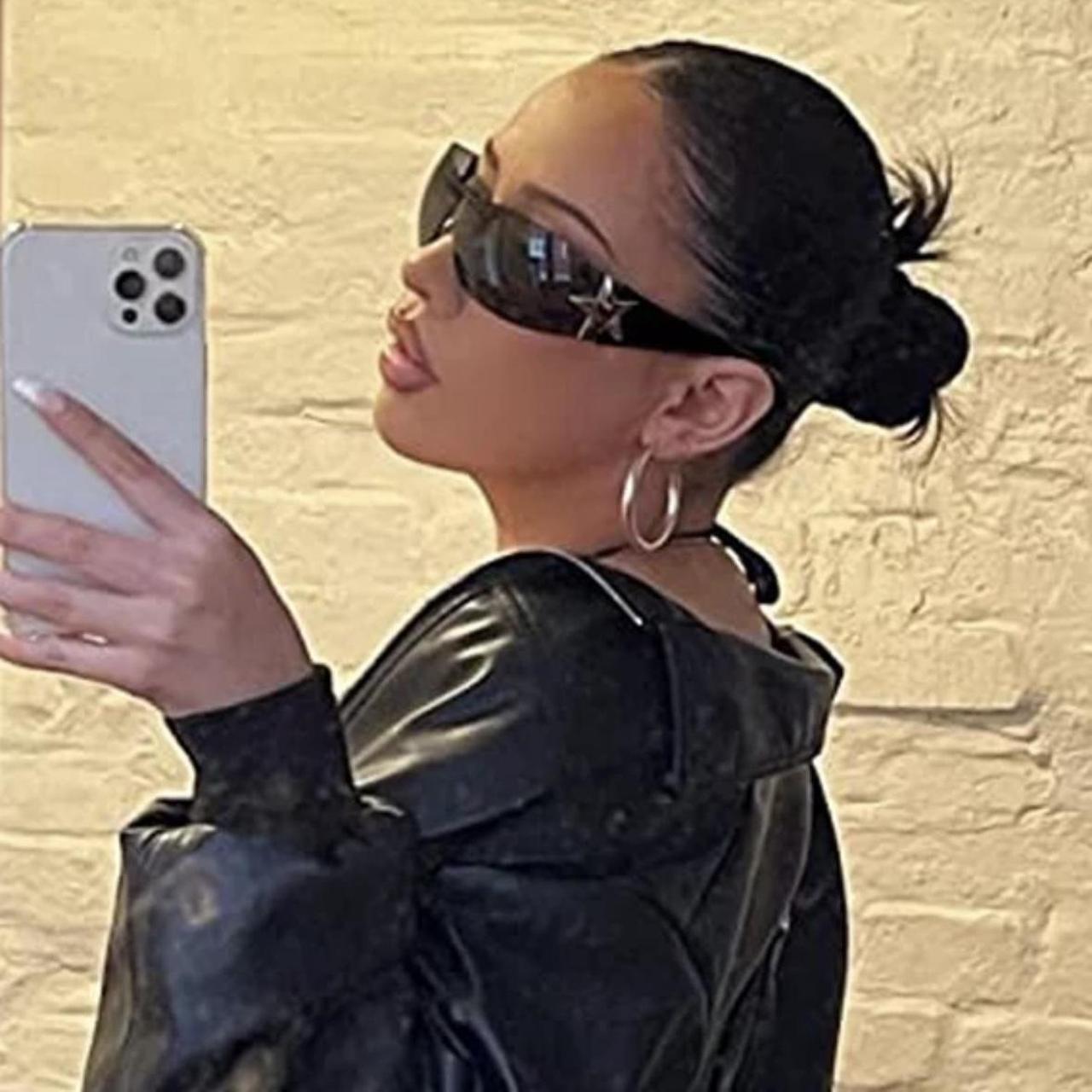 Women's Black Sunglasses Depop