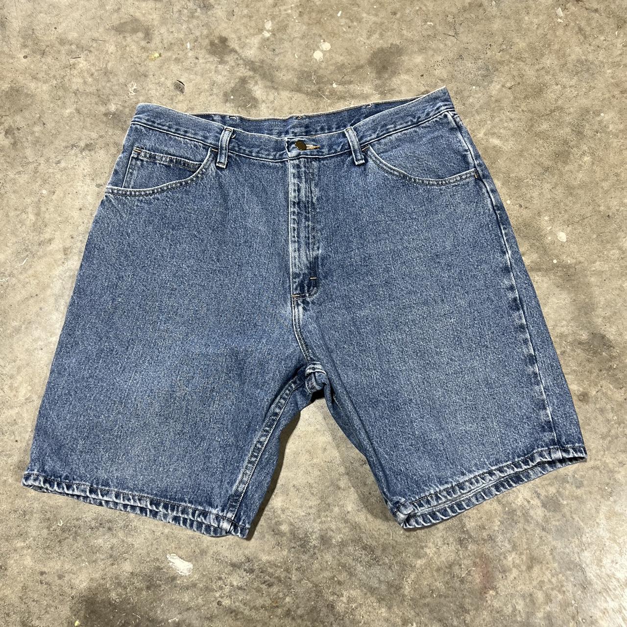 Wrangler Mens Jorts Size Measurements In Depop