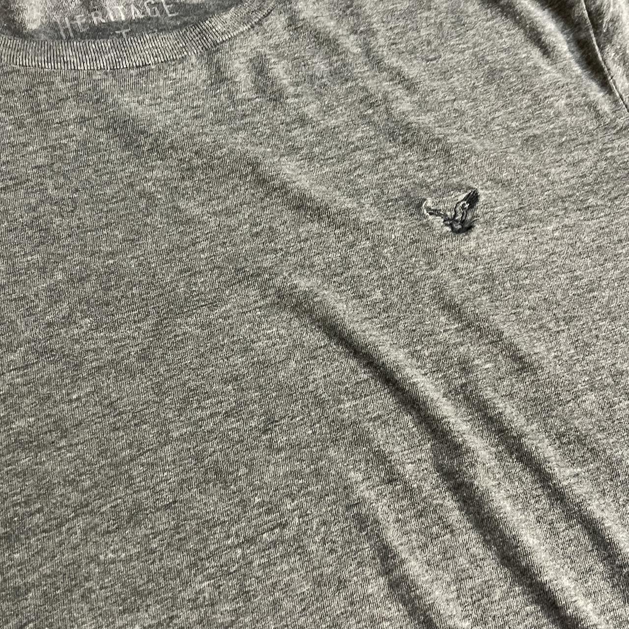 American Heritage Textiles Men's Grey T-shirt (2)