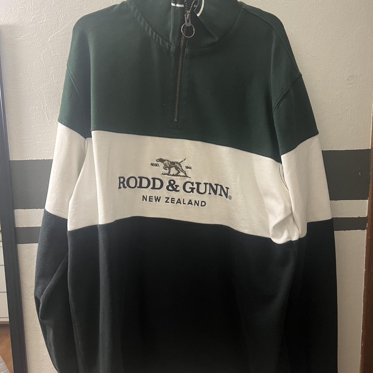 Rodd and Gunn quarter zip in excellent condition - Depop