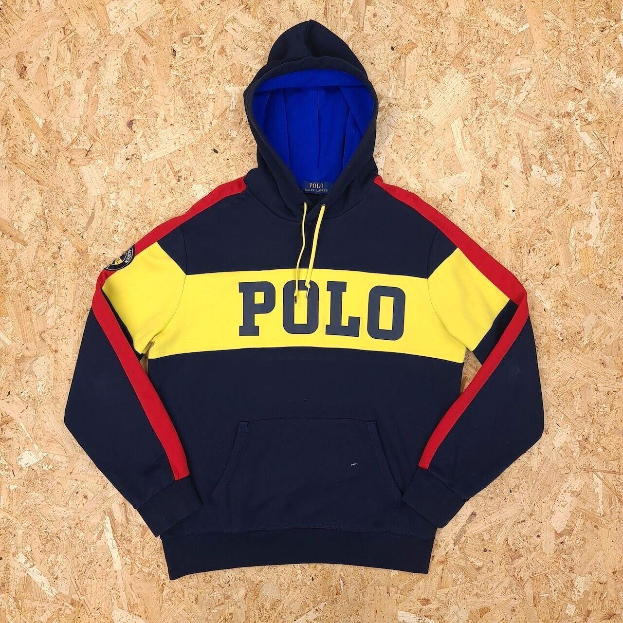 Polo spellout hoodie hotsell