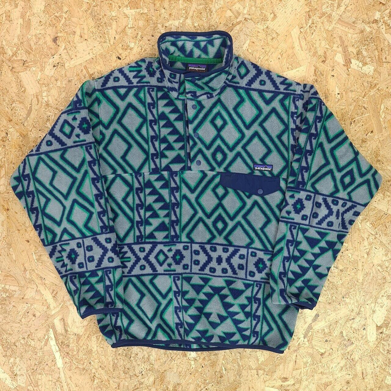 Patagonia aztec best sale fleece men's