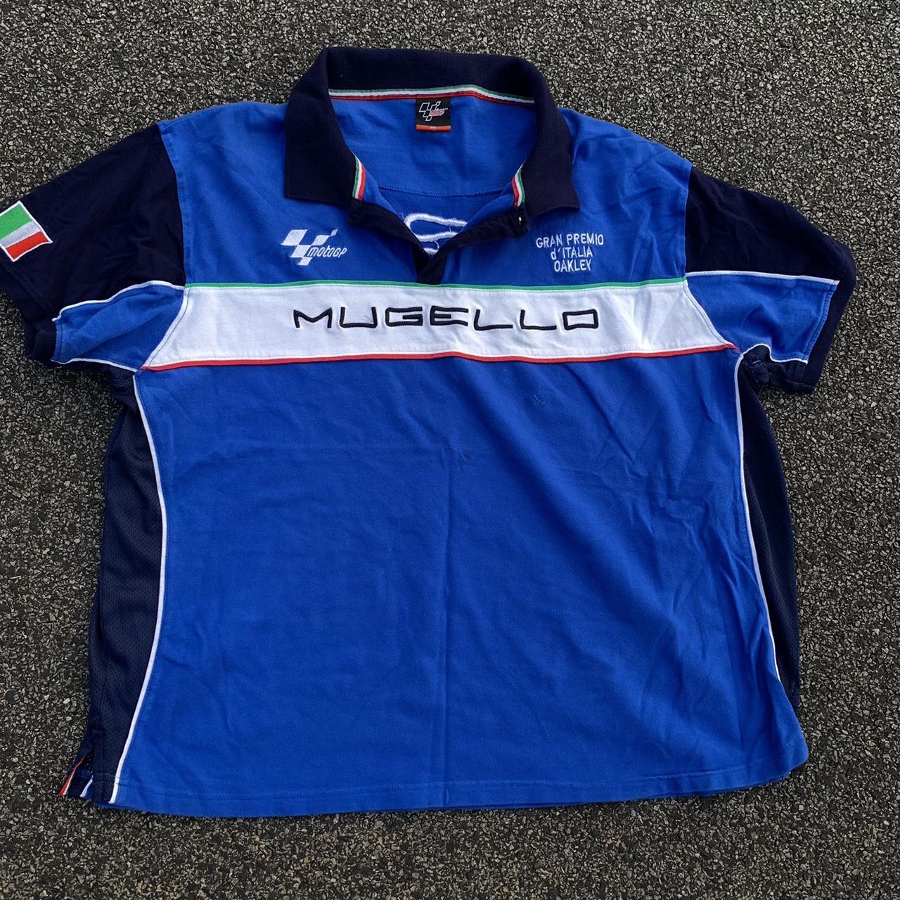 Mugello Italy Moto GP Motorsport polo shirt. Size... - Depop
