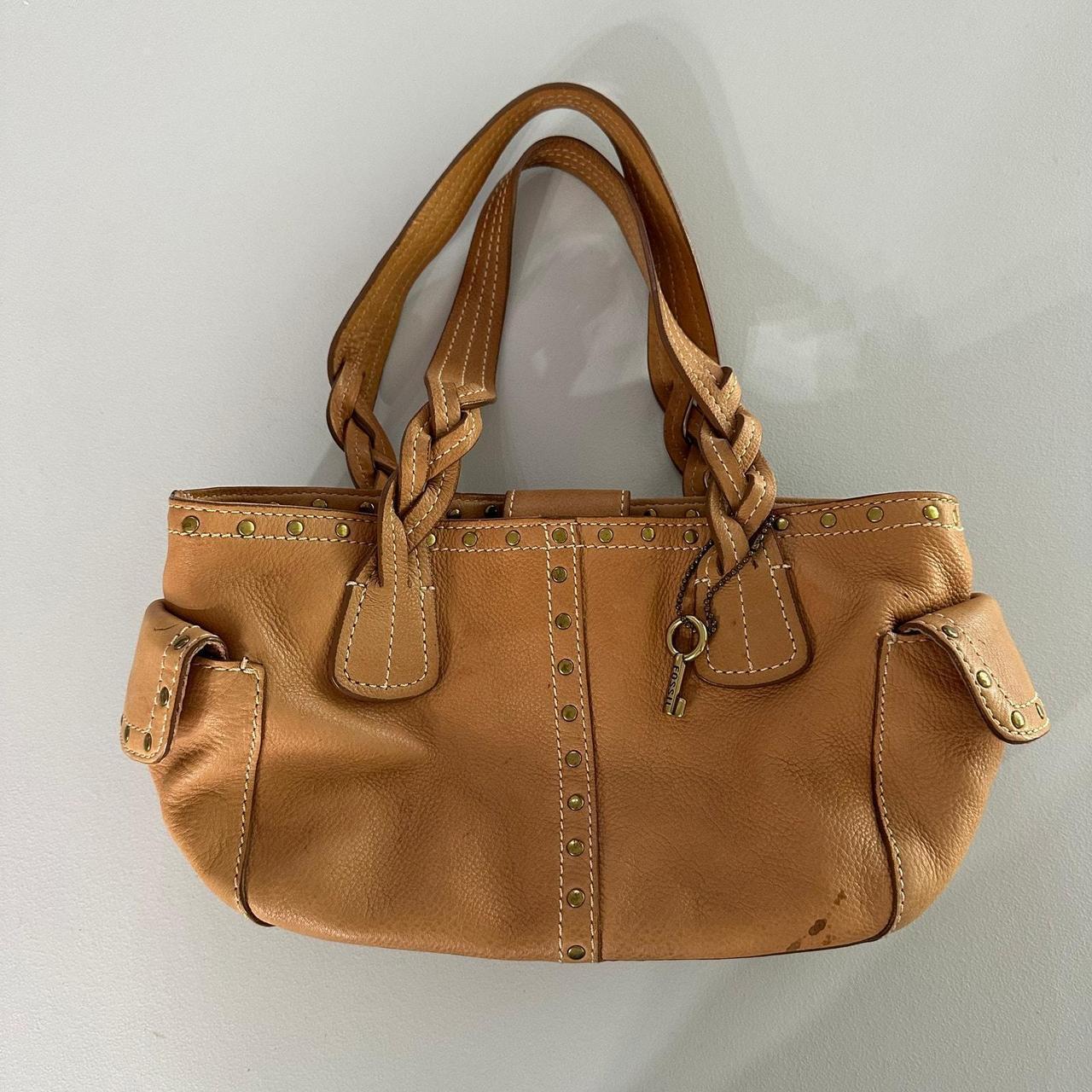 Fossil Women's Satchels - Tan – Fossil Tan Leathe… - image 3