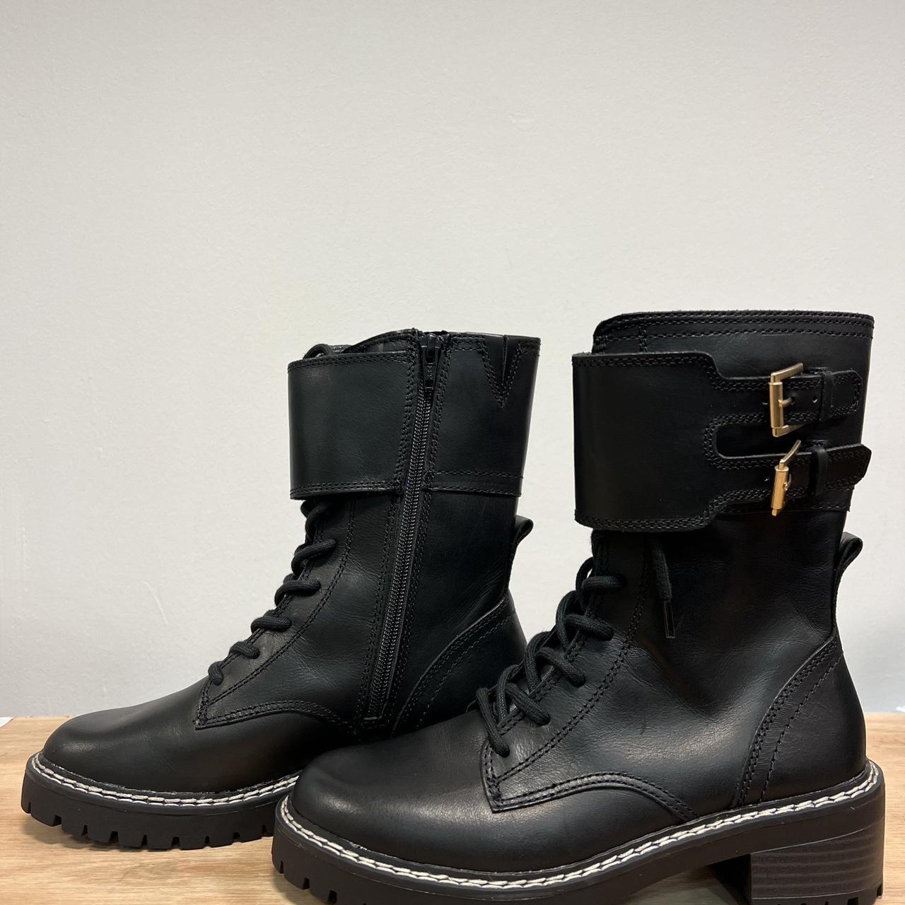 Marks & Spencer Women's Black Boots | Depop