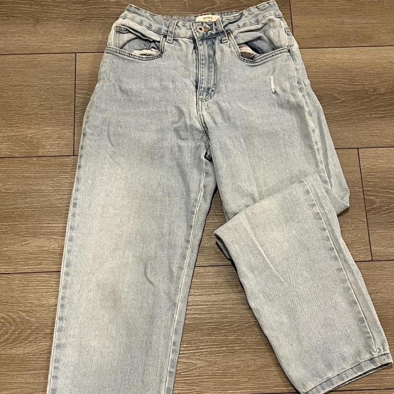 cotton on straight leg jeans #cottonon... - Depop