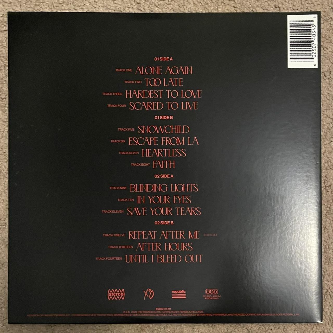 The Weeknd - After Hours Target Edition Vinyl - - Depop