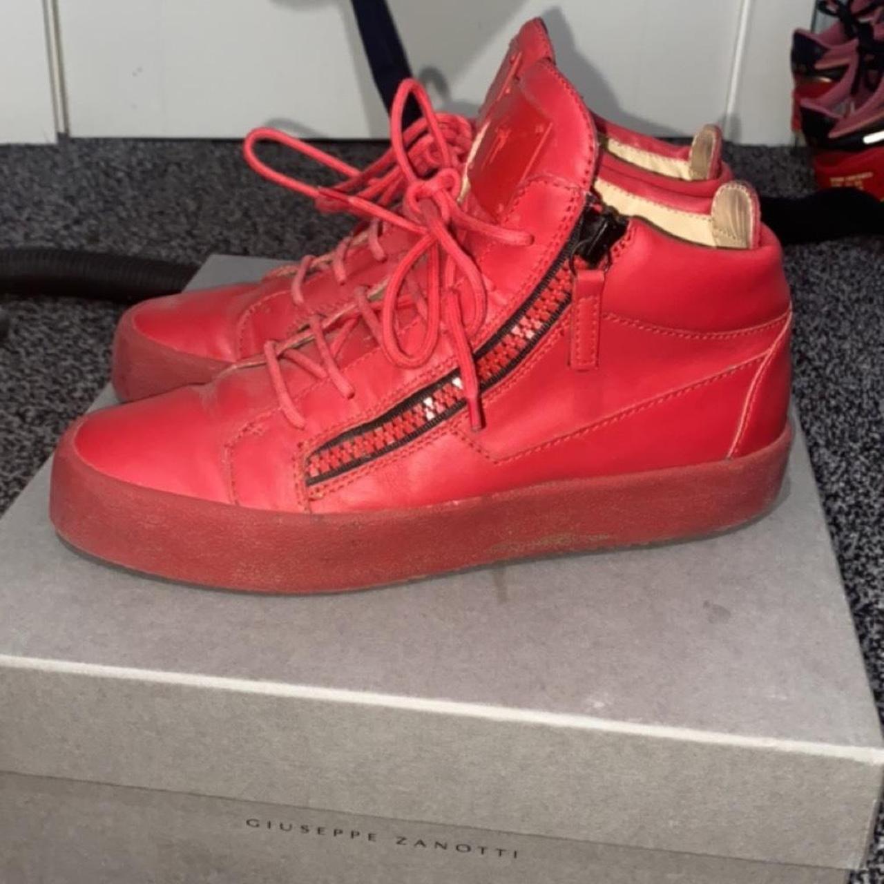 Giuseppe zanotti red boots deals