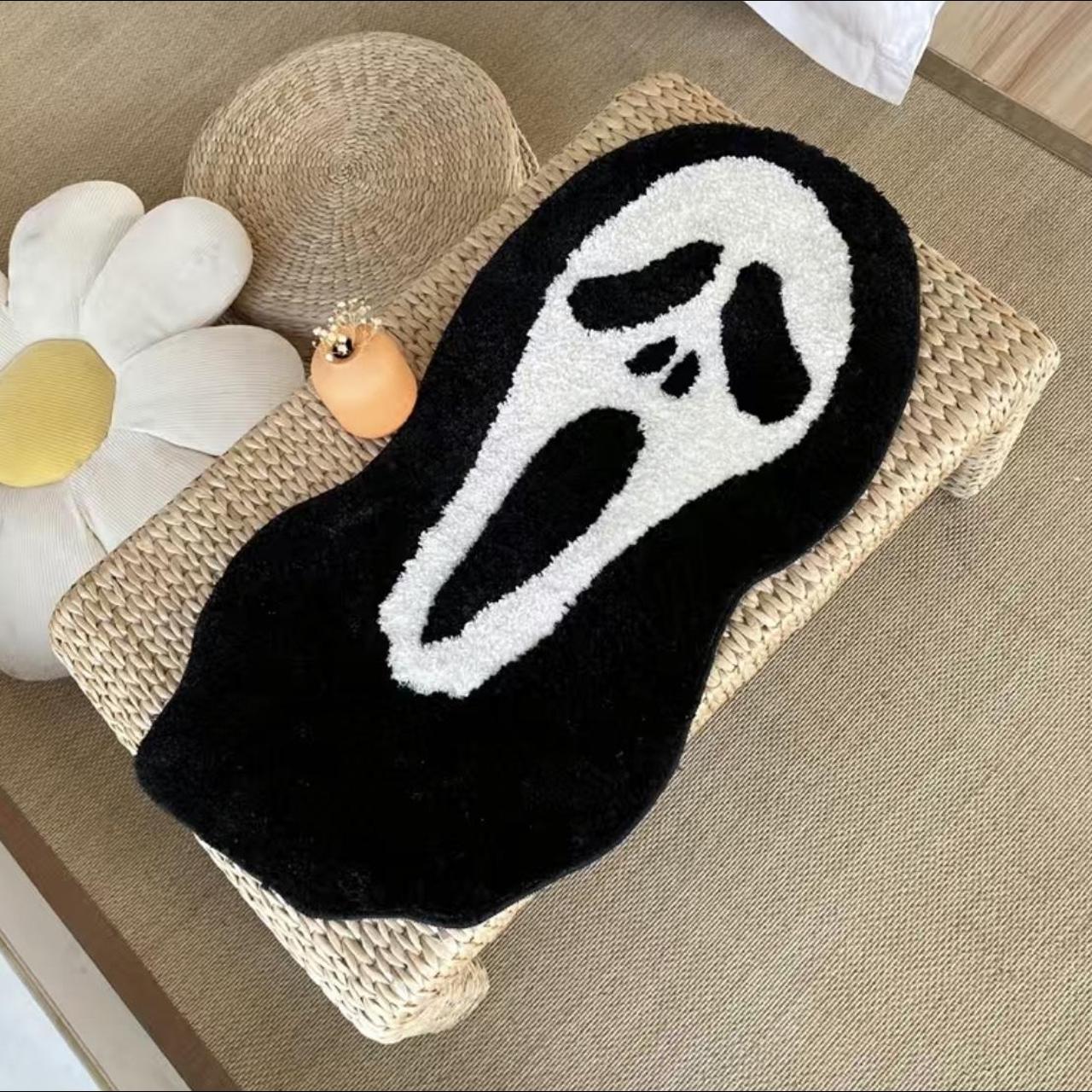 ghostface rug!! measures to about 60cm long x 30cm... - Depop