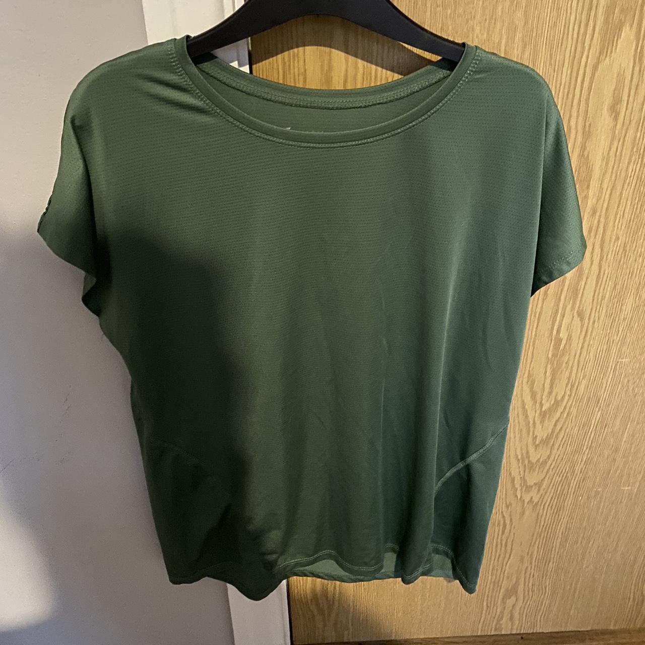 Primark Green workout top. Worn once. Depop