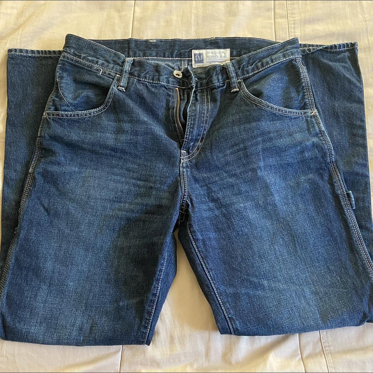 Authentic Gap Carpenter Jeans. Waist size 32/Length... - Depop