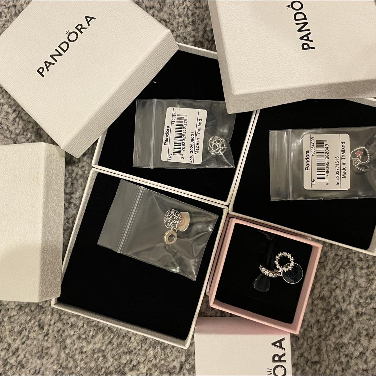 Bundle of factory 4 Pandora Charms