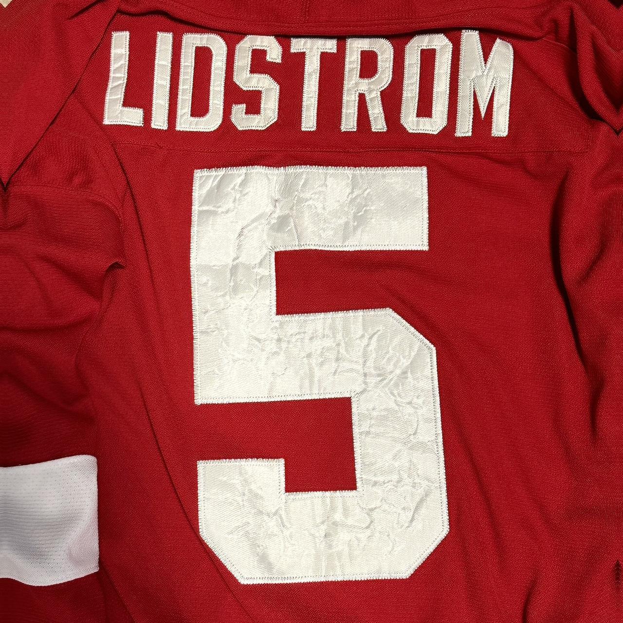 Authentic Detroit Red Wings Nicklas Lidstrom Jersey. - Depop