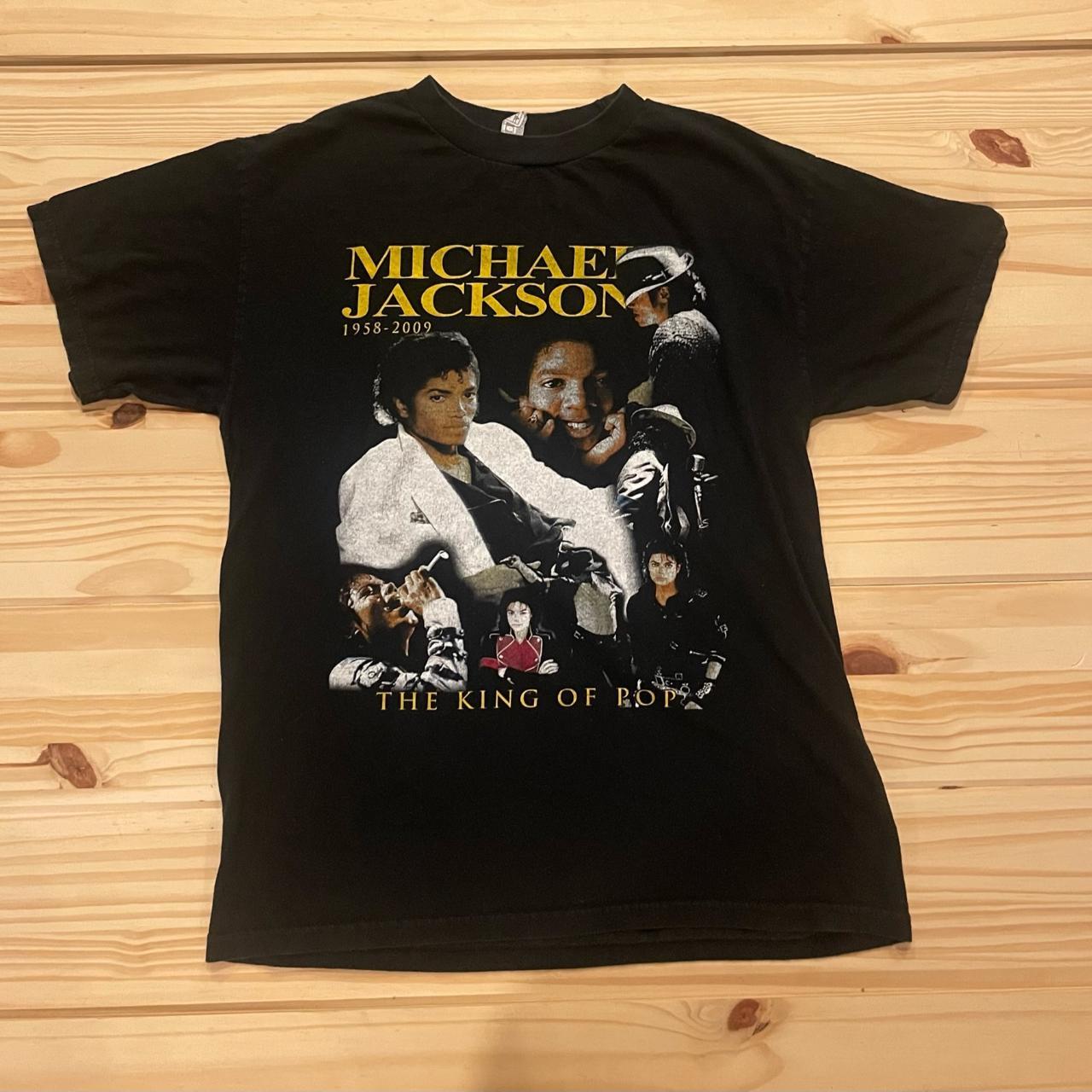 Vintage Michael Jackson Thriller t-shirt. Shirt is - Depop