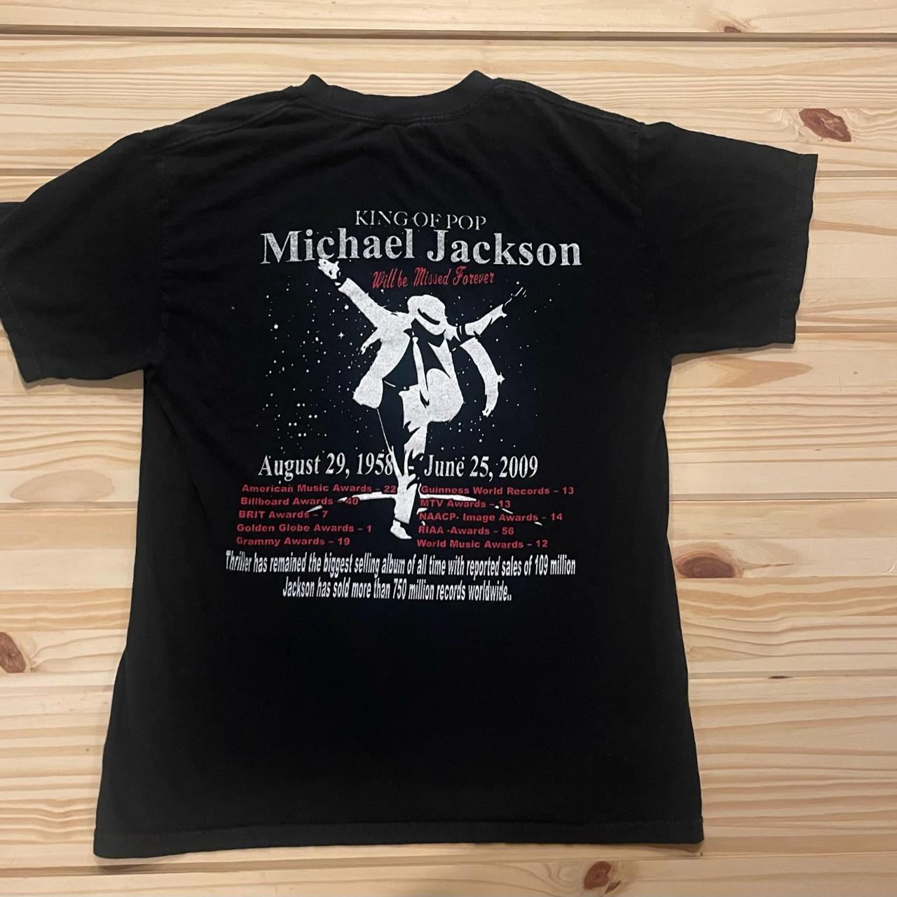 Michael Jackson King of Pop Shirt Vintage Michael - Depop