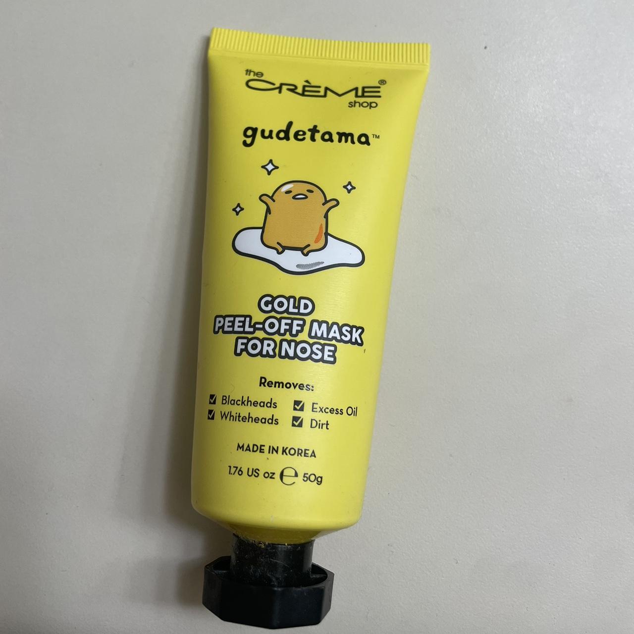 Gudetama Creme Shop peel off face mask Sanrio hello... - Depop