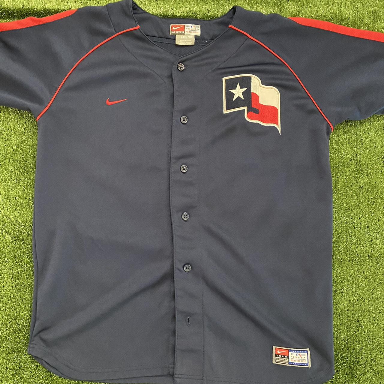 Vintage Astros Jersey Size XL Black Brick Red