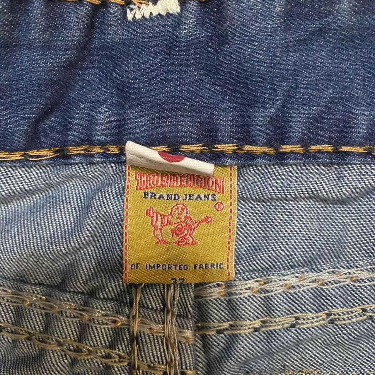 Vintage 90’s True Religion Jorts Great Summer... - Depop