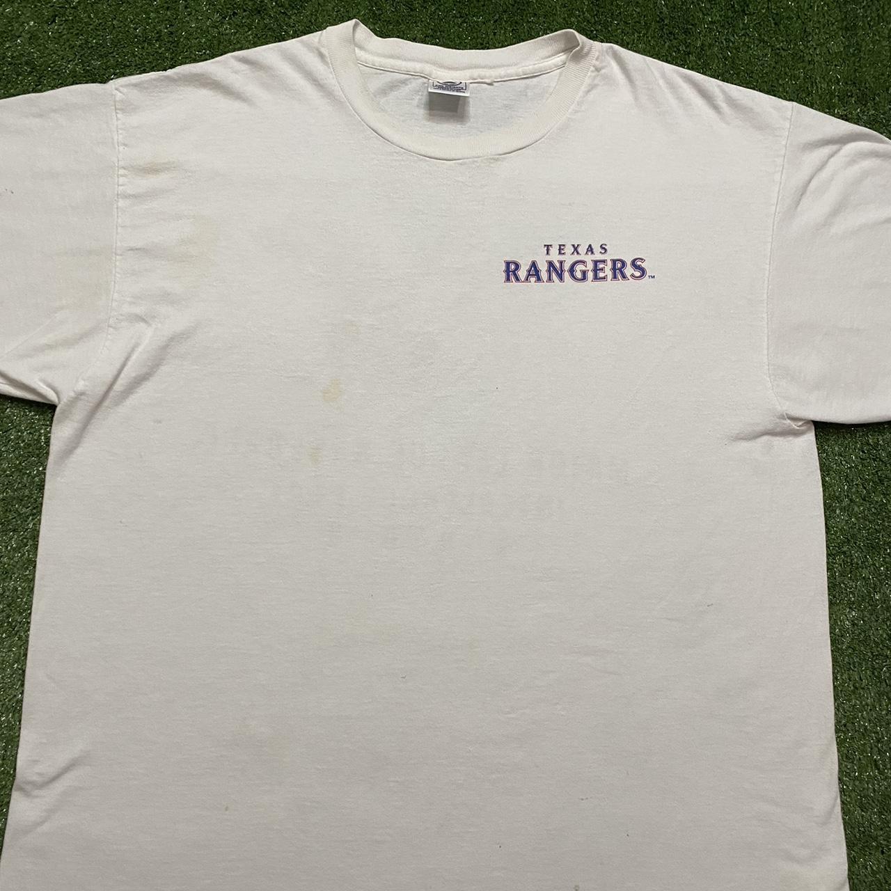 Y2K Majestic Texas Rangers baseball crewneck Cool - Depop