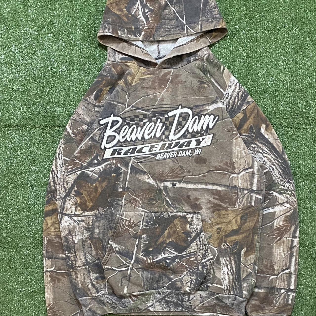 Russell camo outlet hoodie