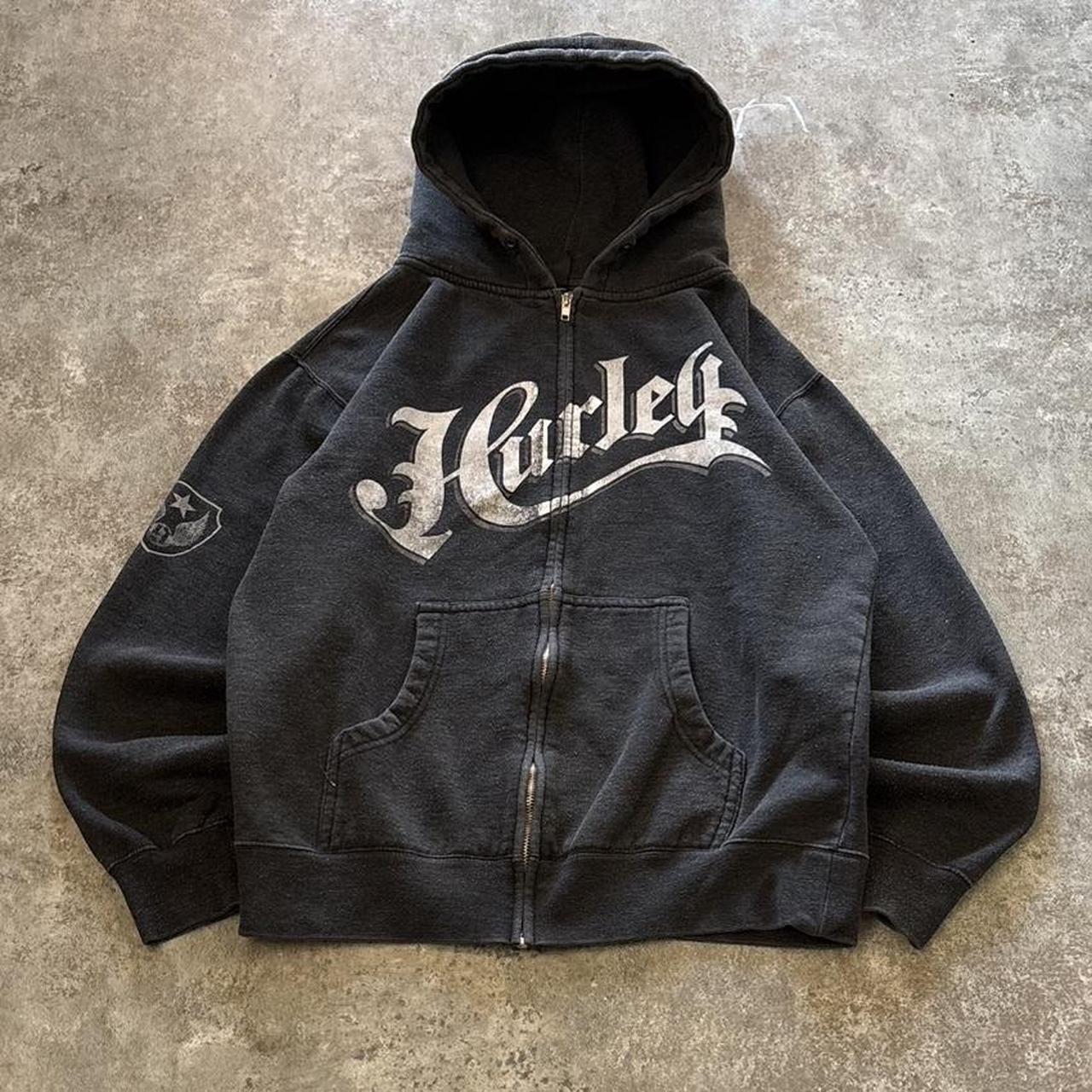 Y2k zip-hoodie - Depop