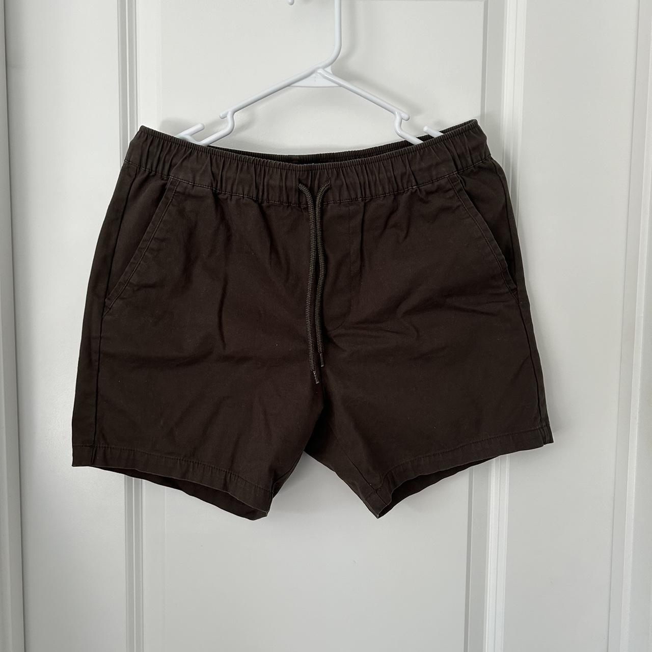 Asos Dark Green Shorts -5" inseam -No flaws -Worn... - Depop
