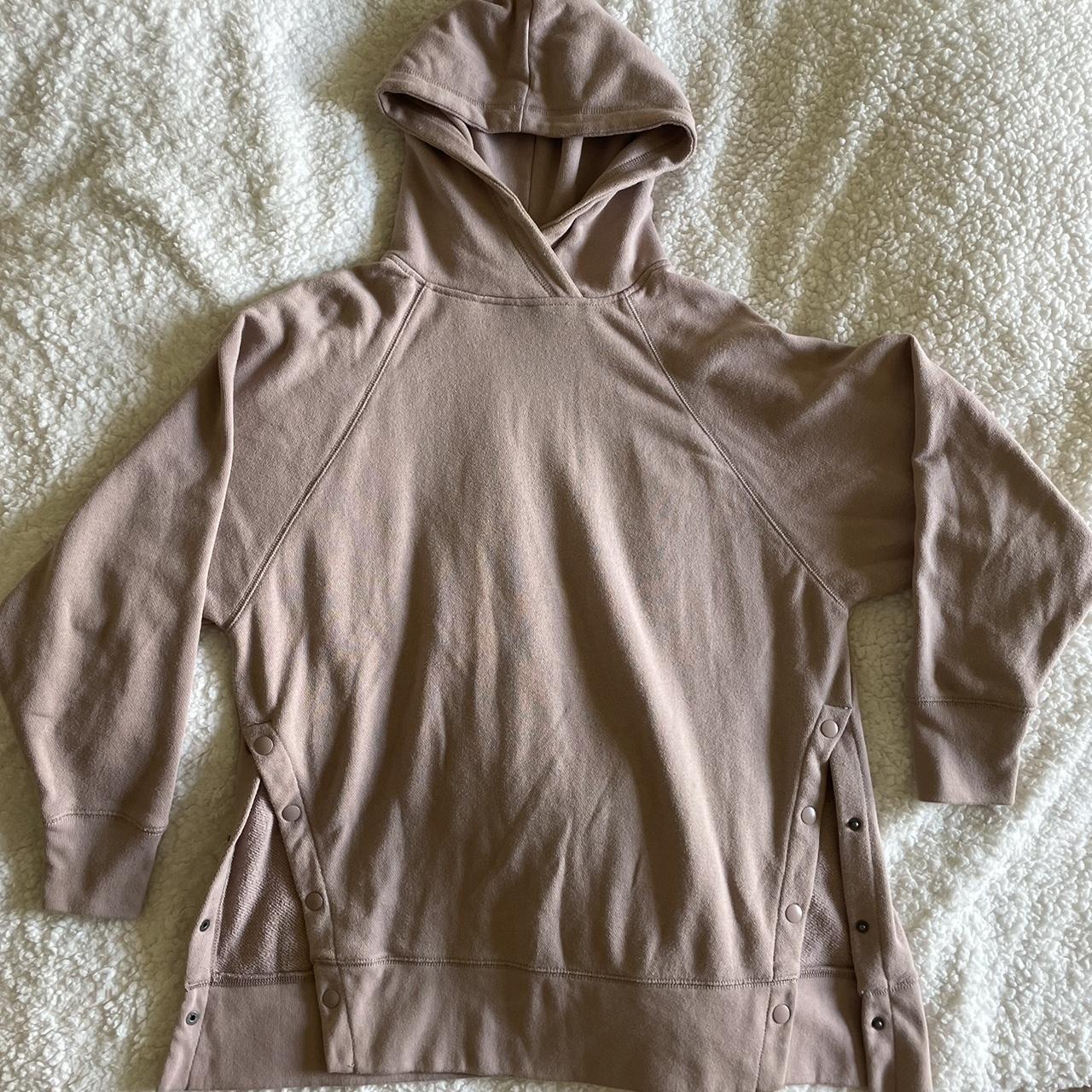 Aerie side snap city hoodie online