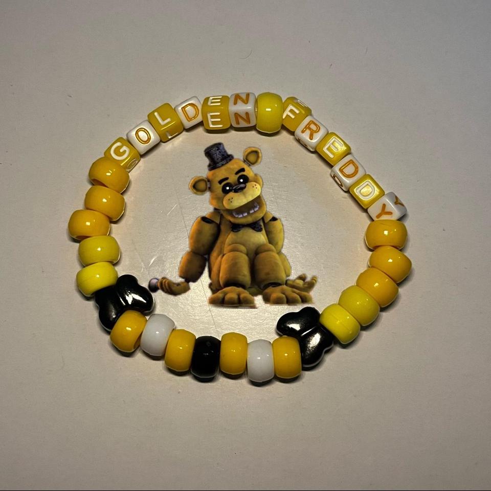 ☆FNAF GLAMROCK FREDDY KANDI CORD NECKLACE☆ #fnaf - Depop