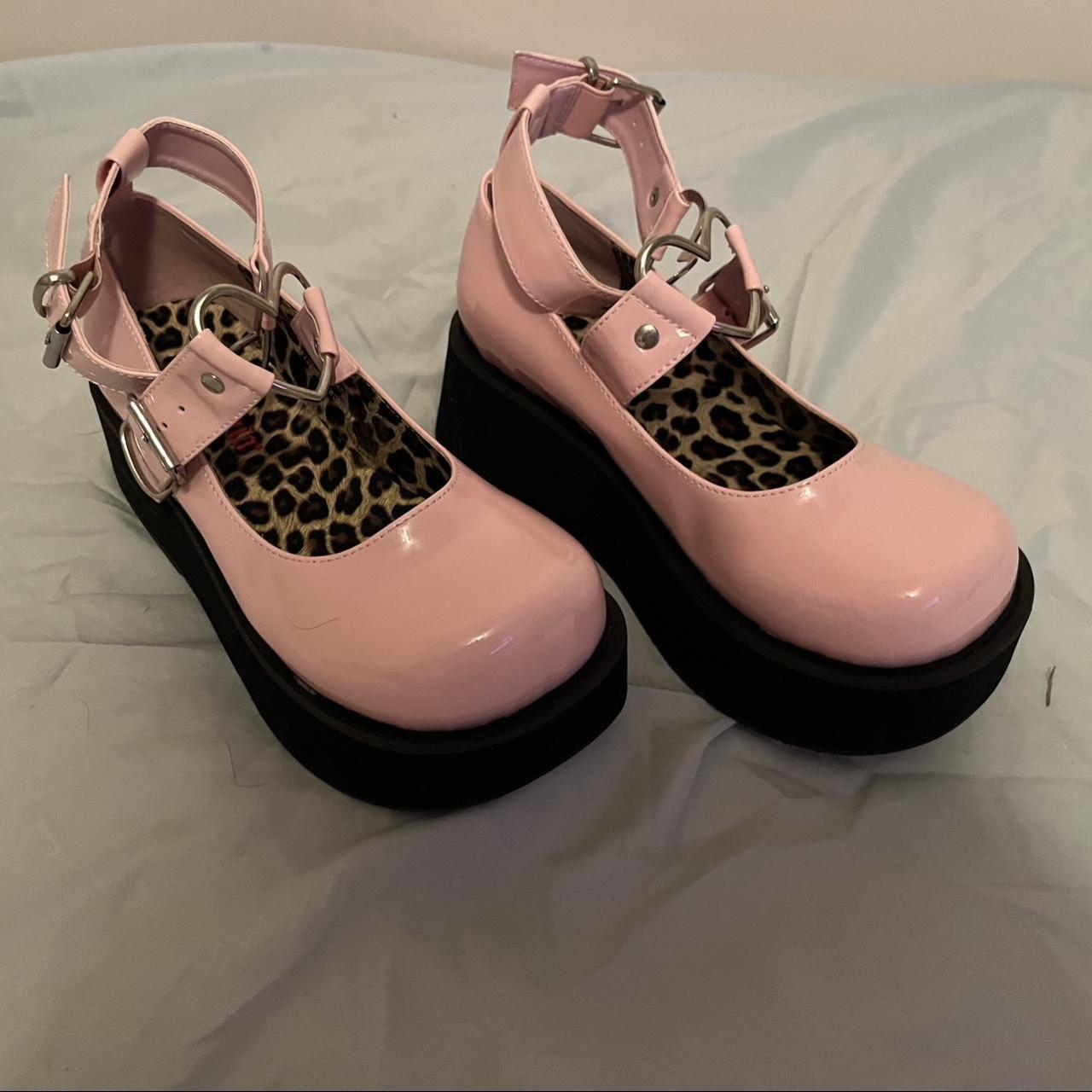 Demonia crybaby mary janes pink new arrivals