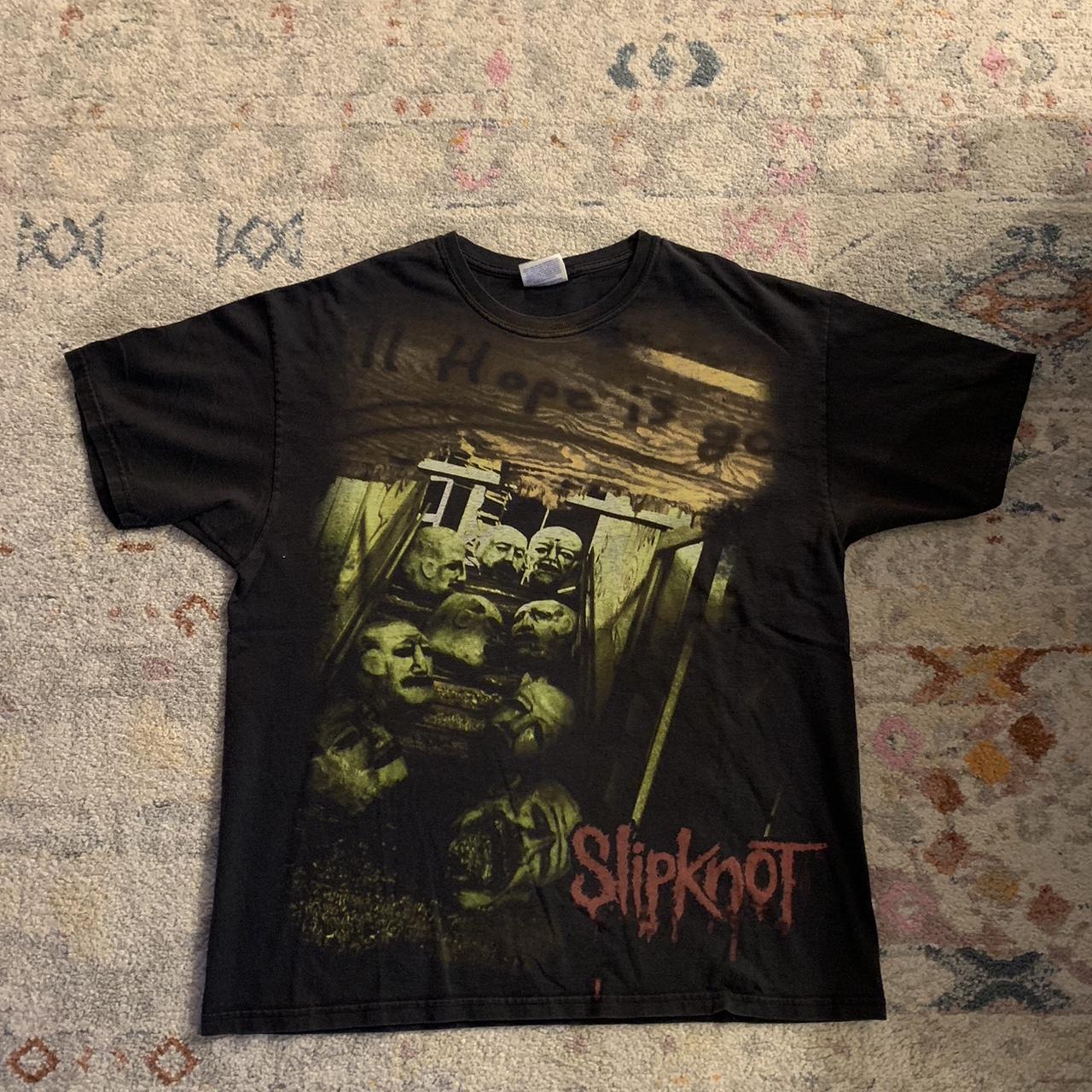 Vintage 2000s Slipknot All Hope Is Gone Tee Size L Depop 7582