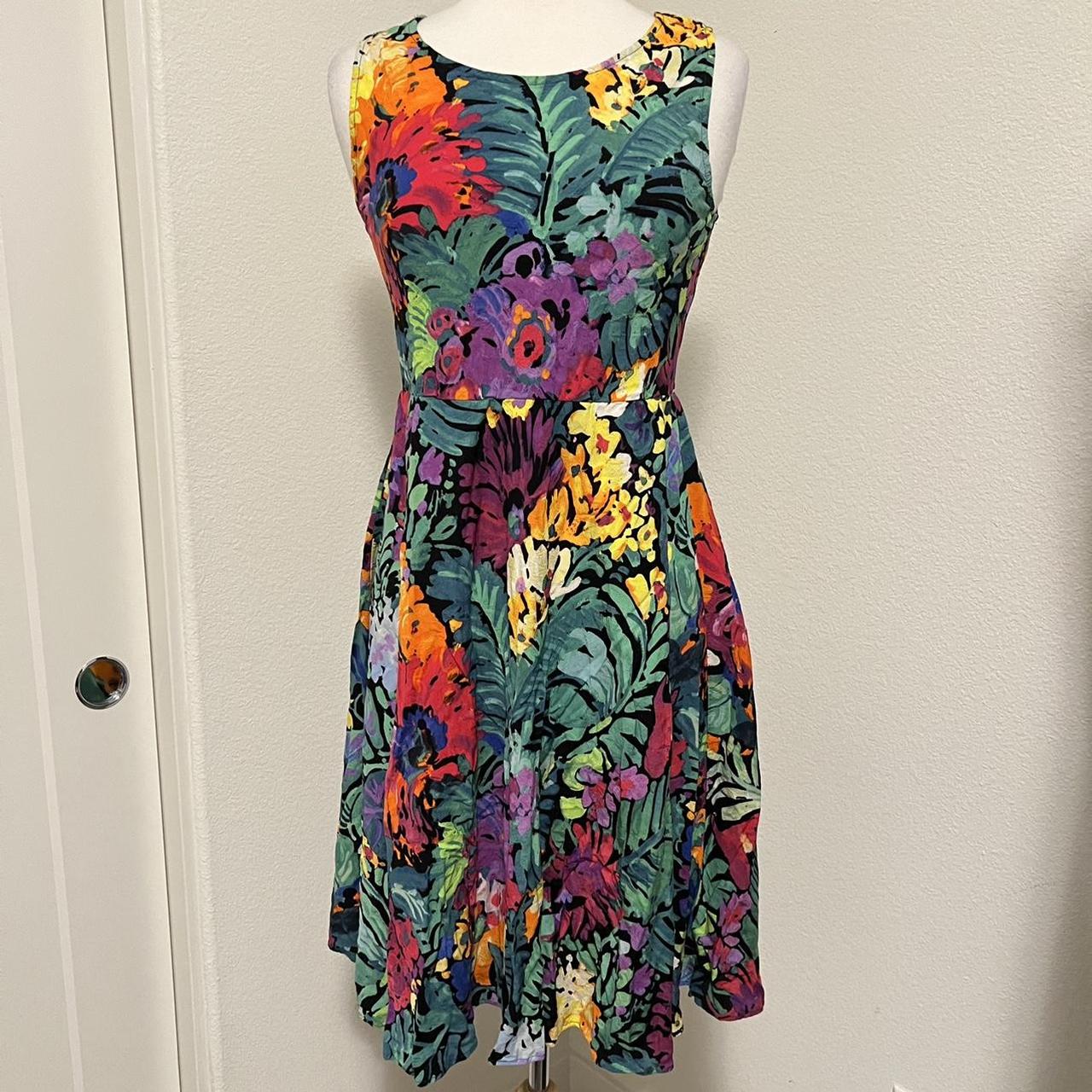 Vintage Jams World Colorful Dress Sz S/M details •... - Depop