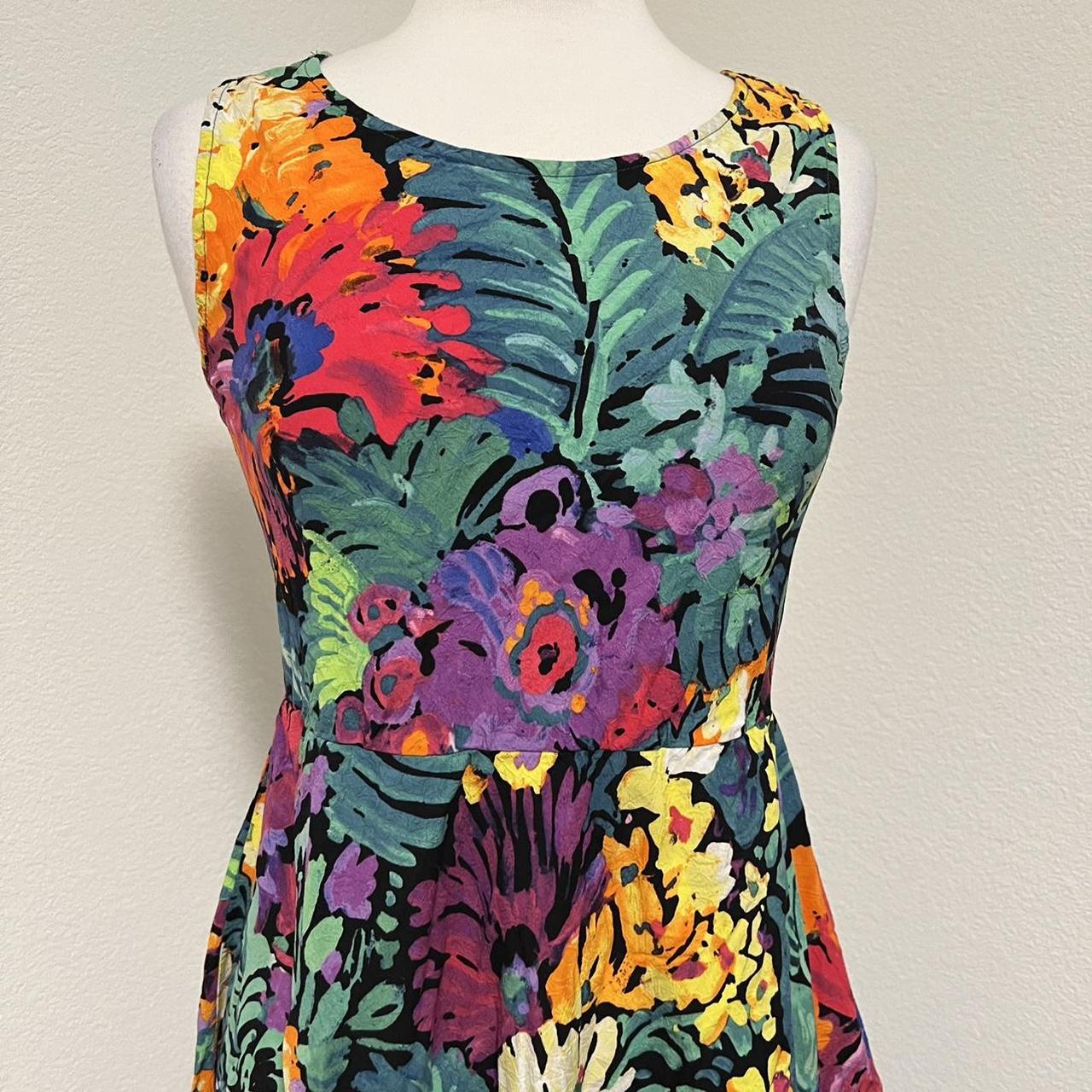 Vintage Jams World Colorful Dress Sz S/M details •... - Depop