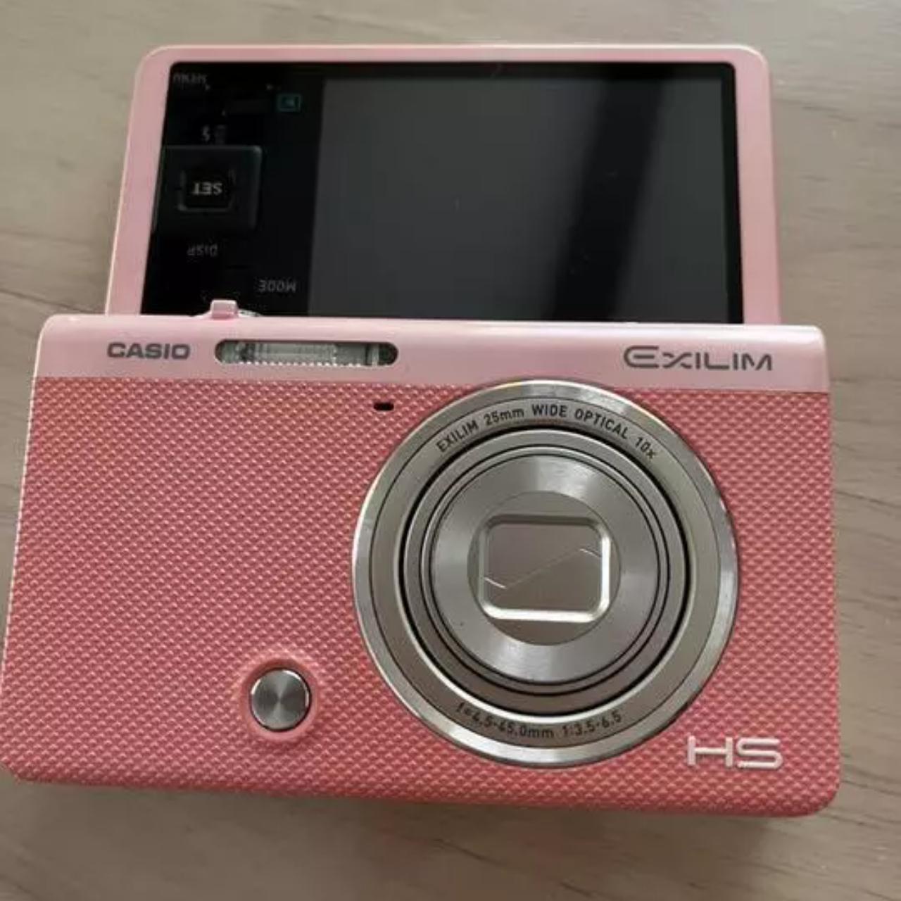 CASIO HIGH SPEED EXILIM EX-ZR70 Pink Digital Camera... - Depop