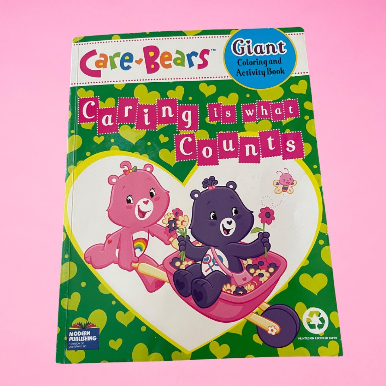 Y2k Care Bears coloring book Printed in 2008 All... - Depop