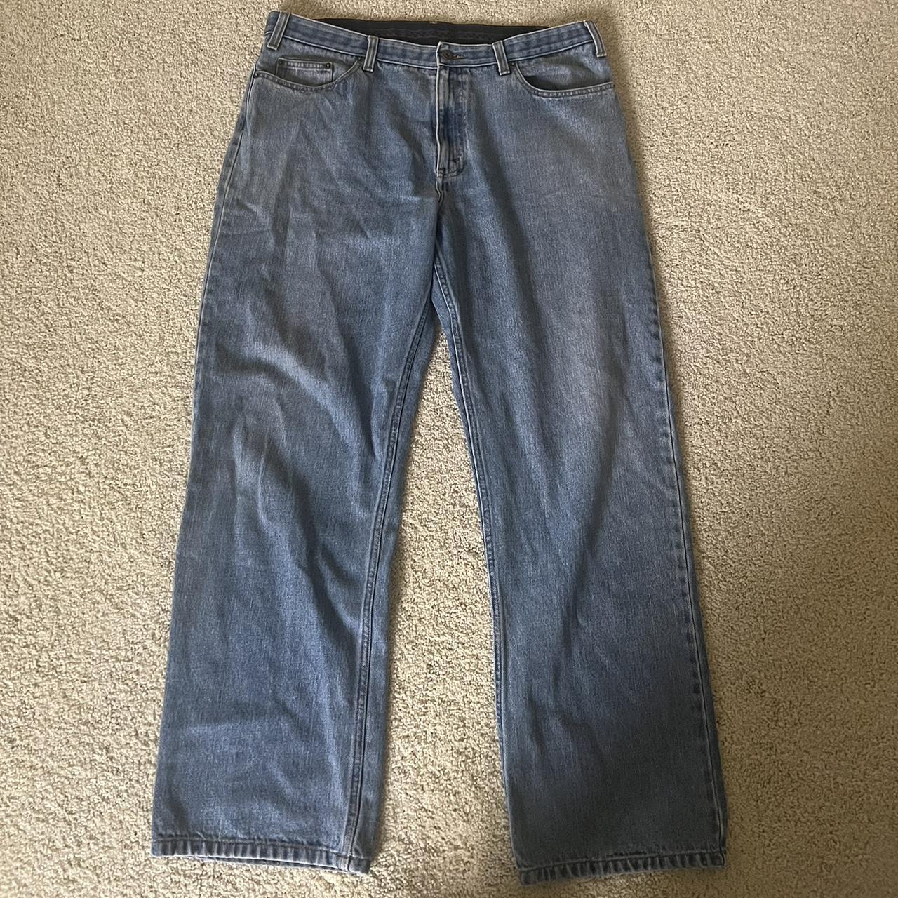 Light wash jeans!! #jeans #lightwash - Depop