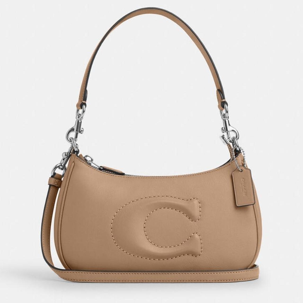 Coach tan shoulder bag outlet