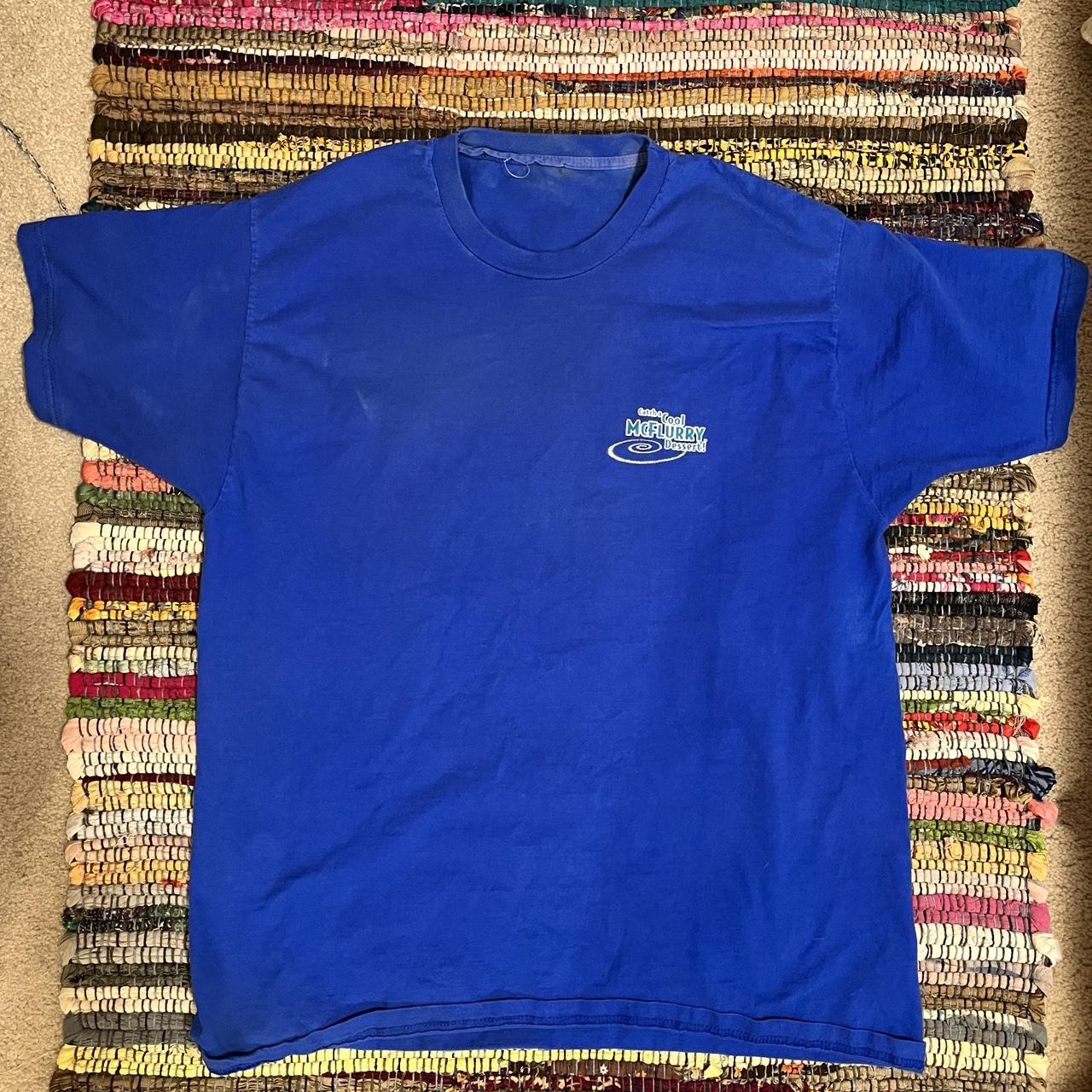 1999 McDonald’s Promotional McFlurry Graphic T-shirt... - Depop