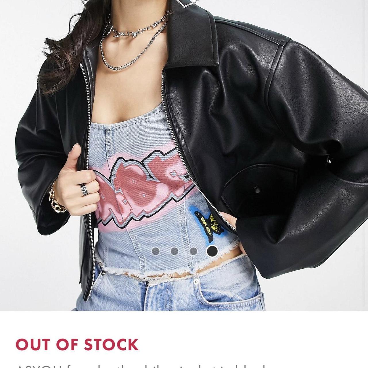 ASOS Women's Black Jacket Depop