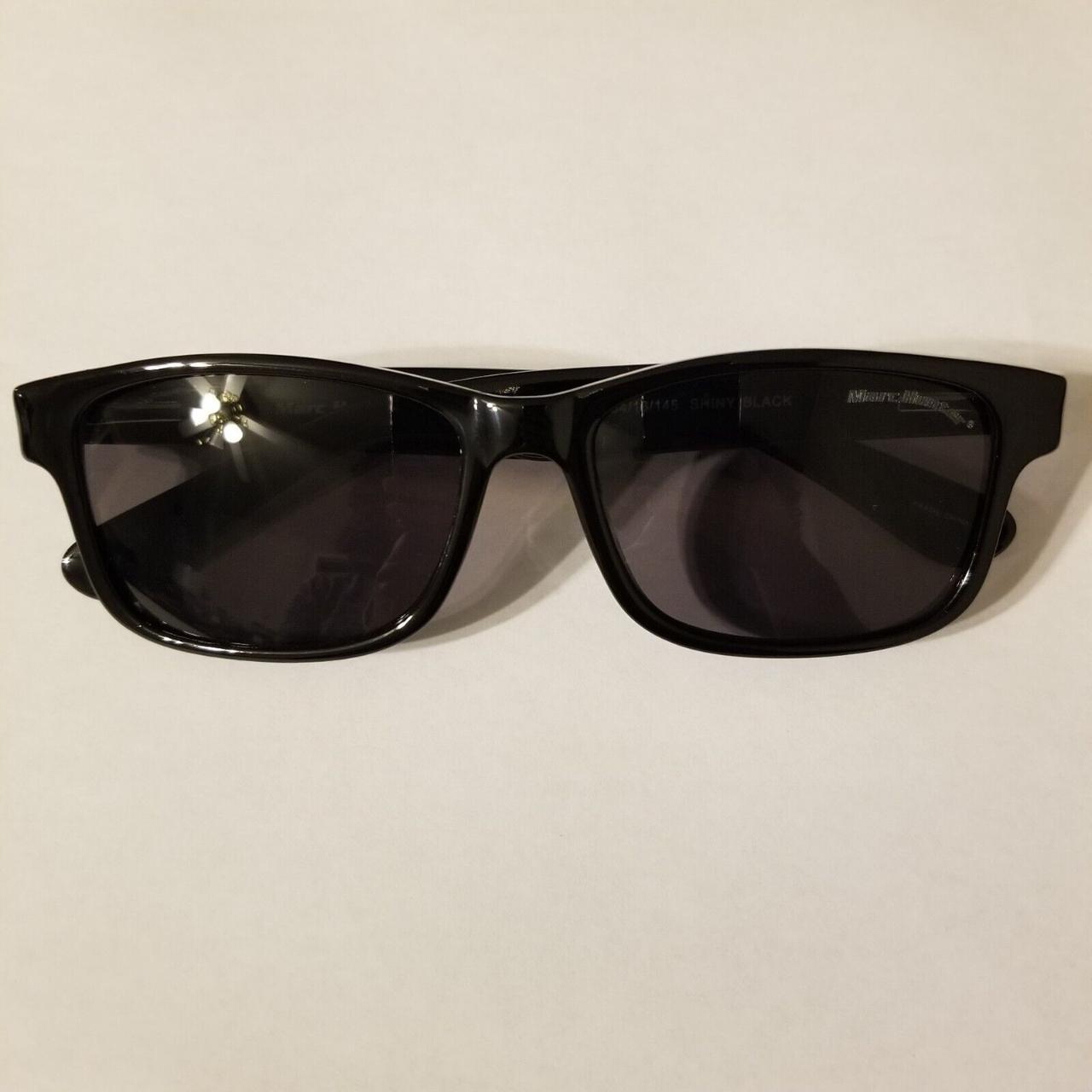 Marc Hunter Men's Casual Shiny Black Sunglasses 7911... - Depop