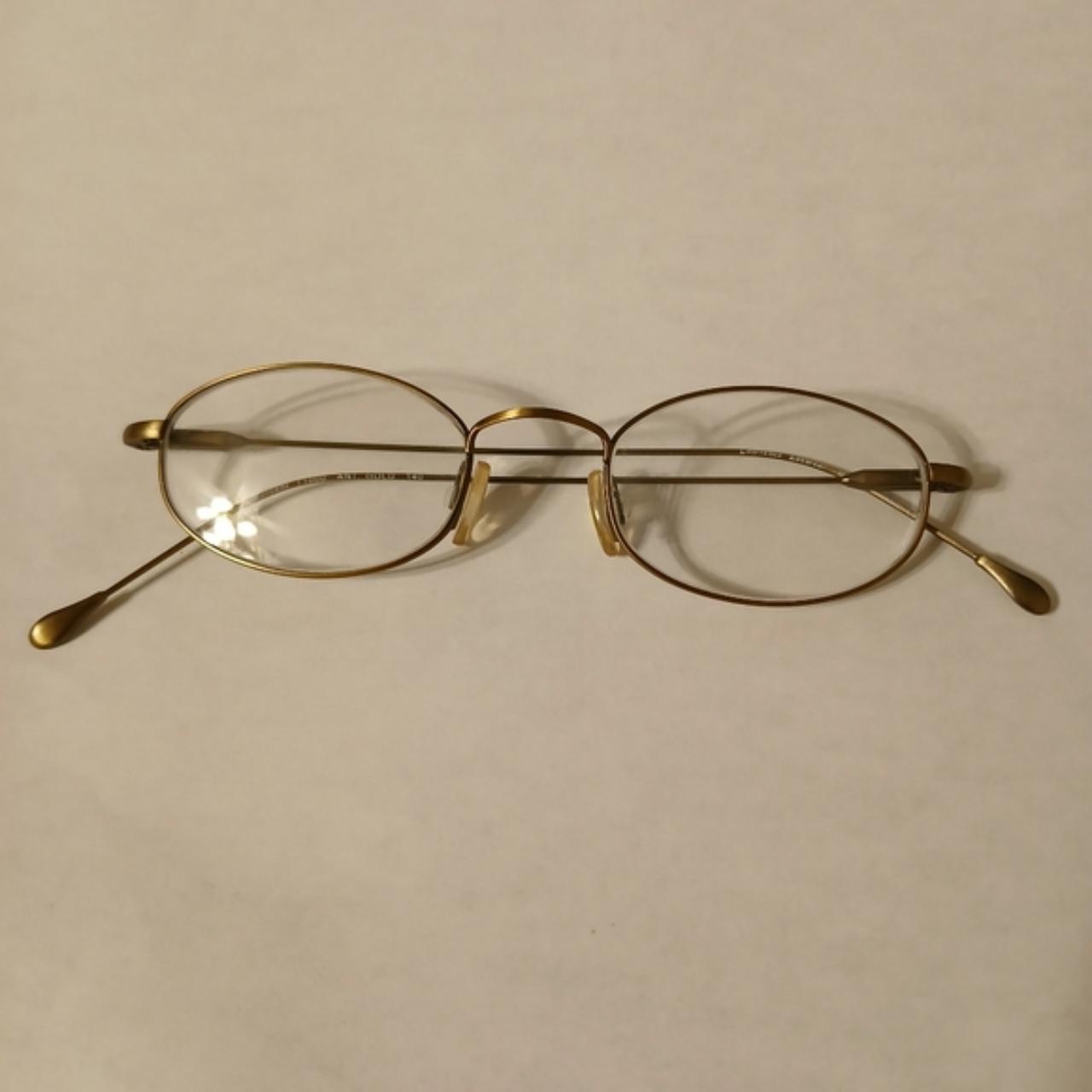 Lawrence Eyewear Toscani T1000 Gold Eyeglasses. Depop