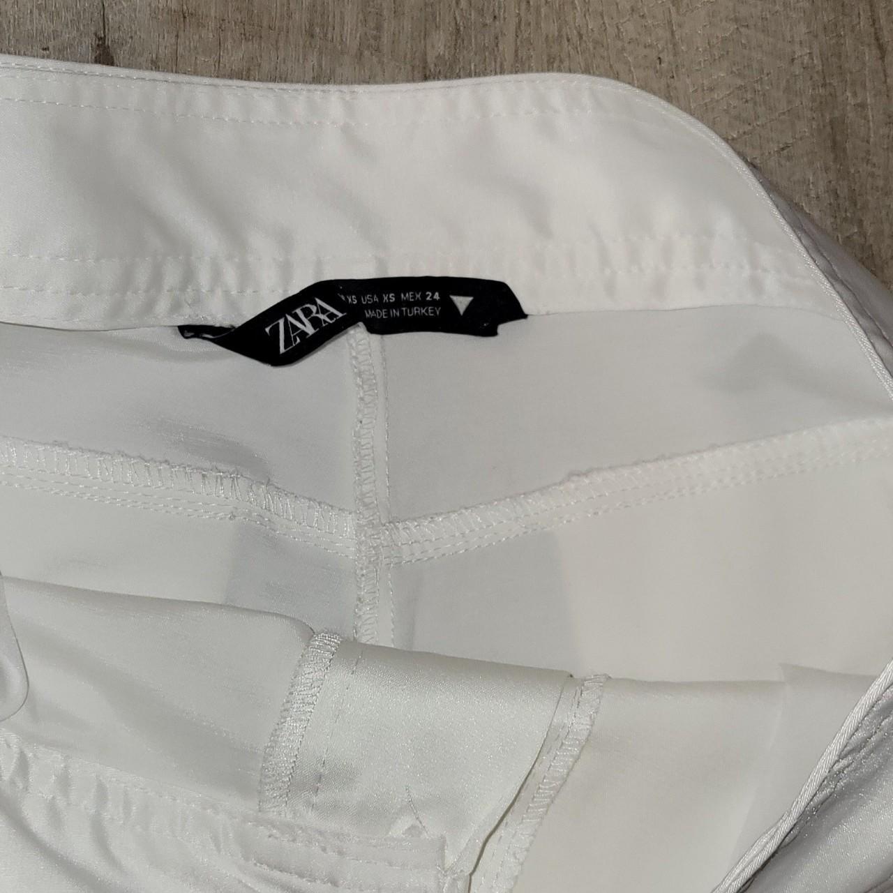 Zara Men's White Trousers Depop