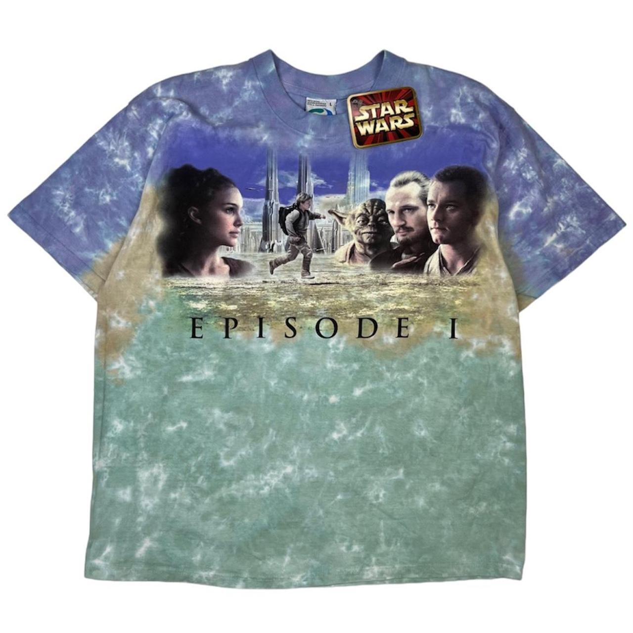 BNWT Liquid Blue Star Wars Episode Tie Dye Depop