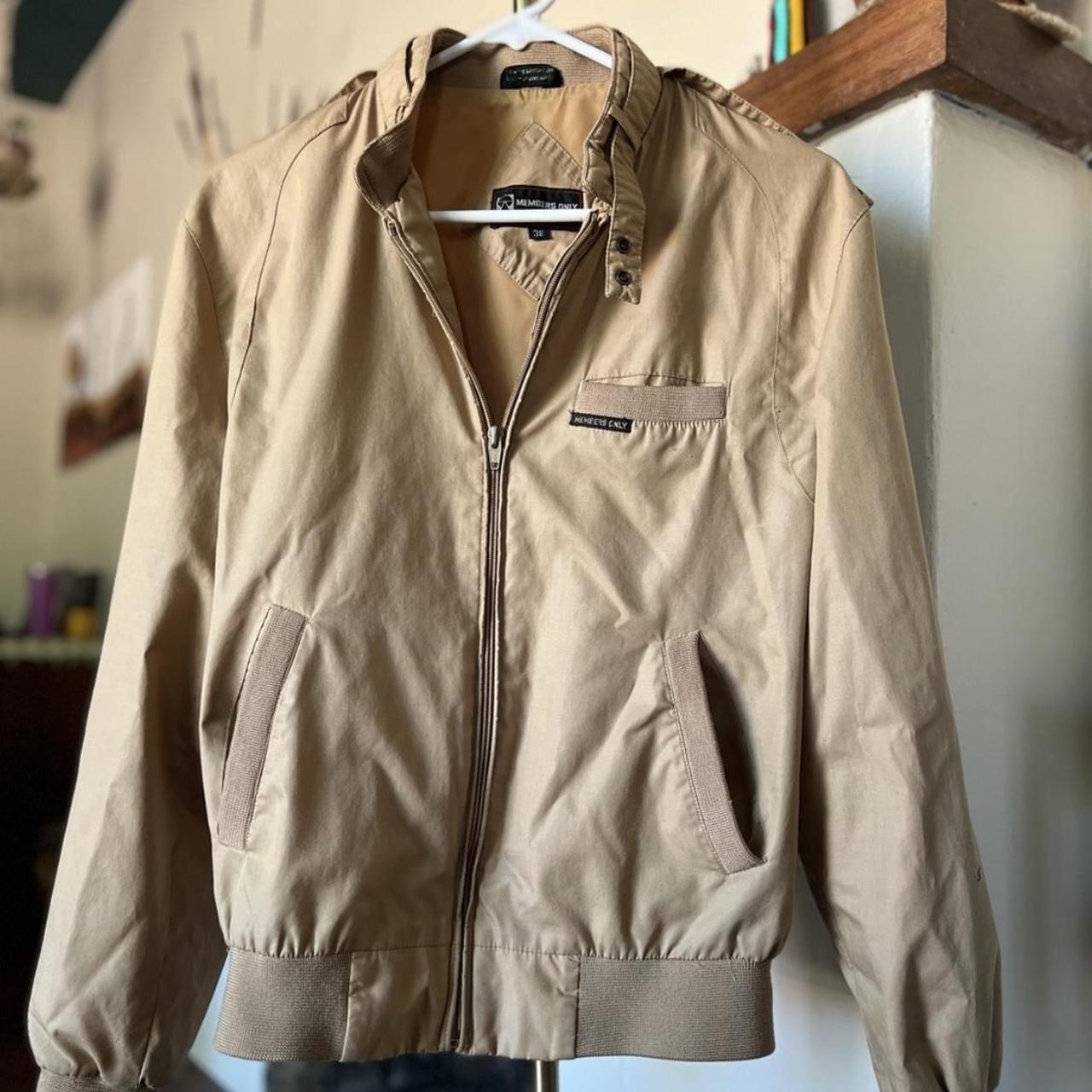 Khaki members only on sale jacket