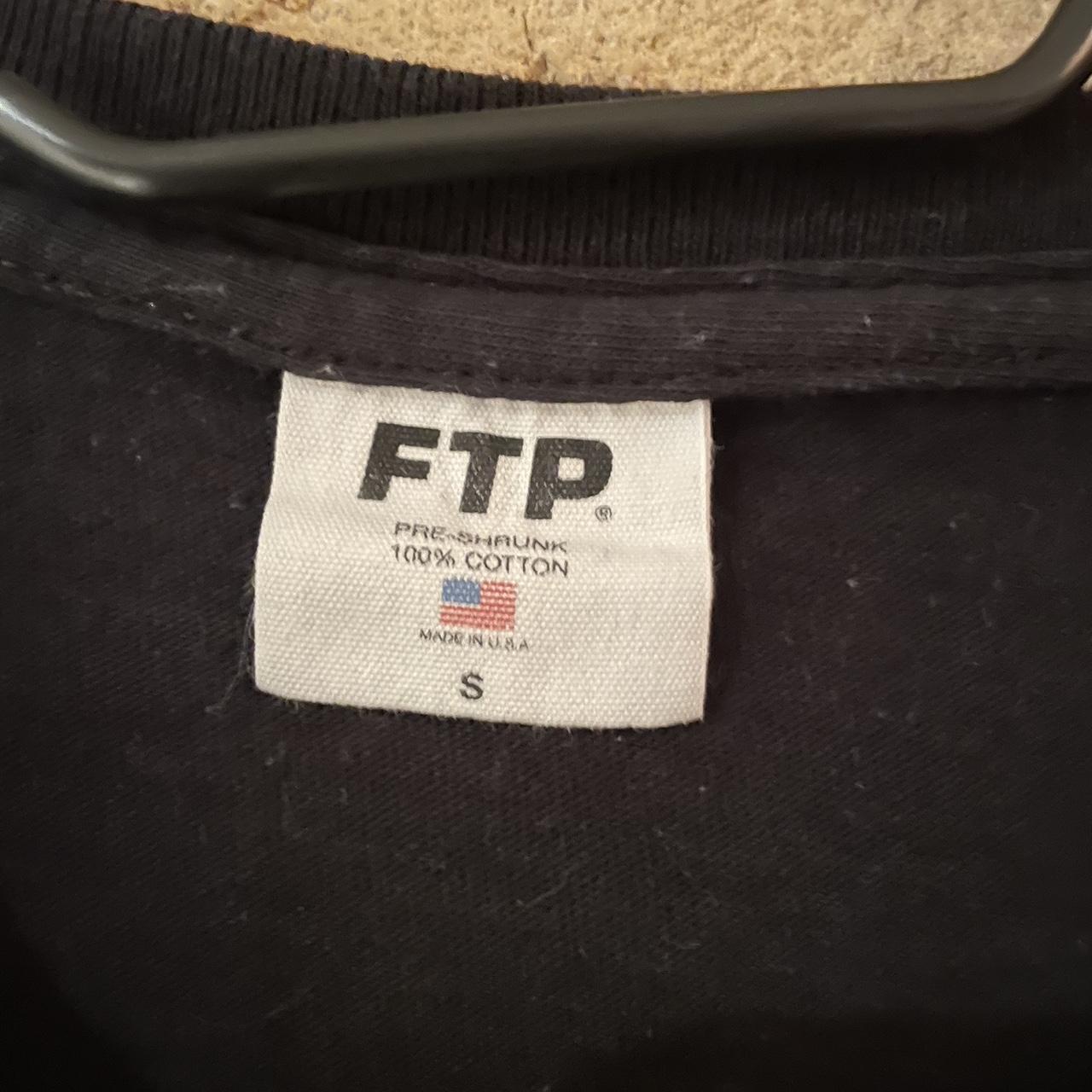 FTP Men's Black T-shirt (3)