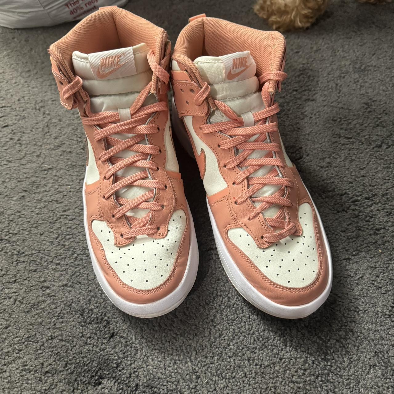 dunk high peach