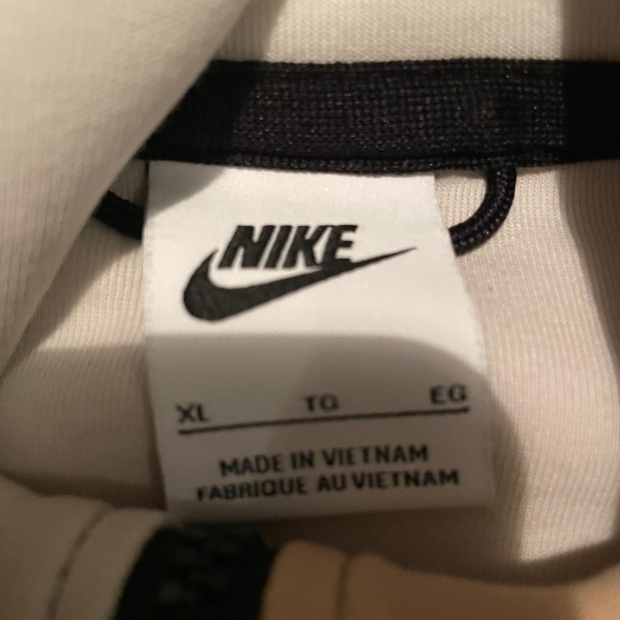 Cream Nike Tech Fleece Size Xl Hardly Depop